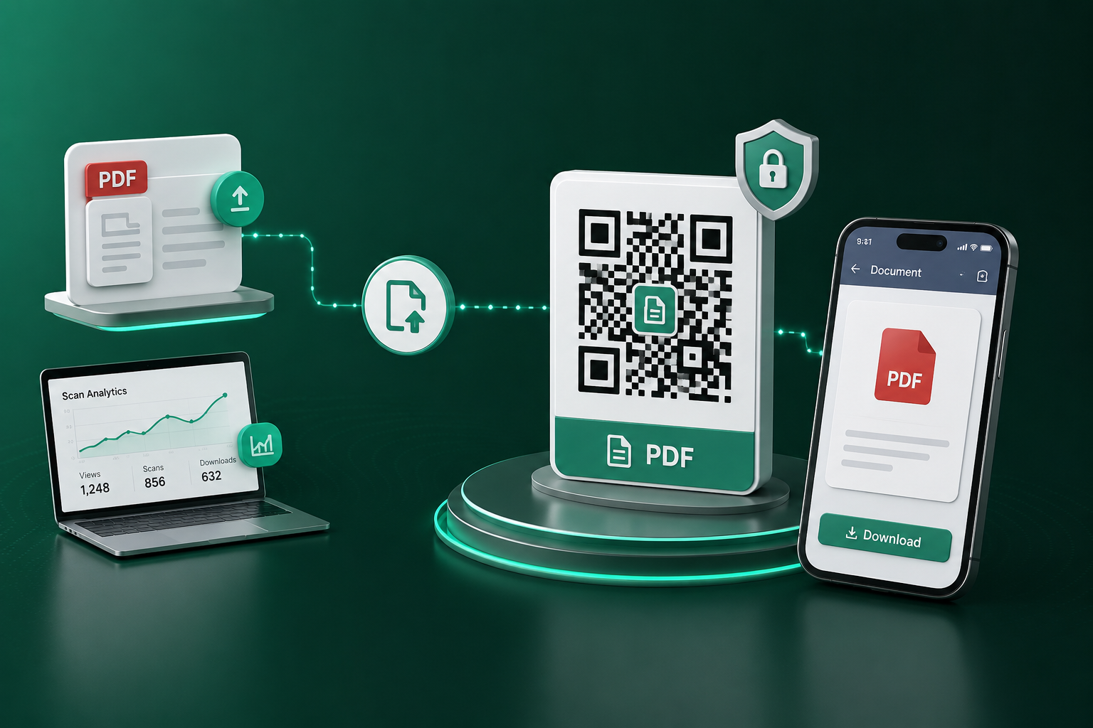 PDF QR Code Generator