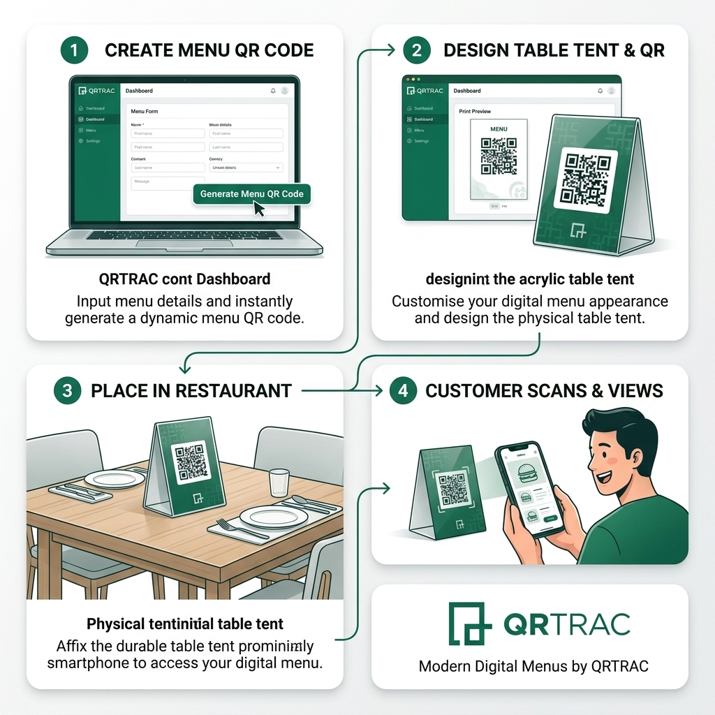 How Restaurant QR Codes Work