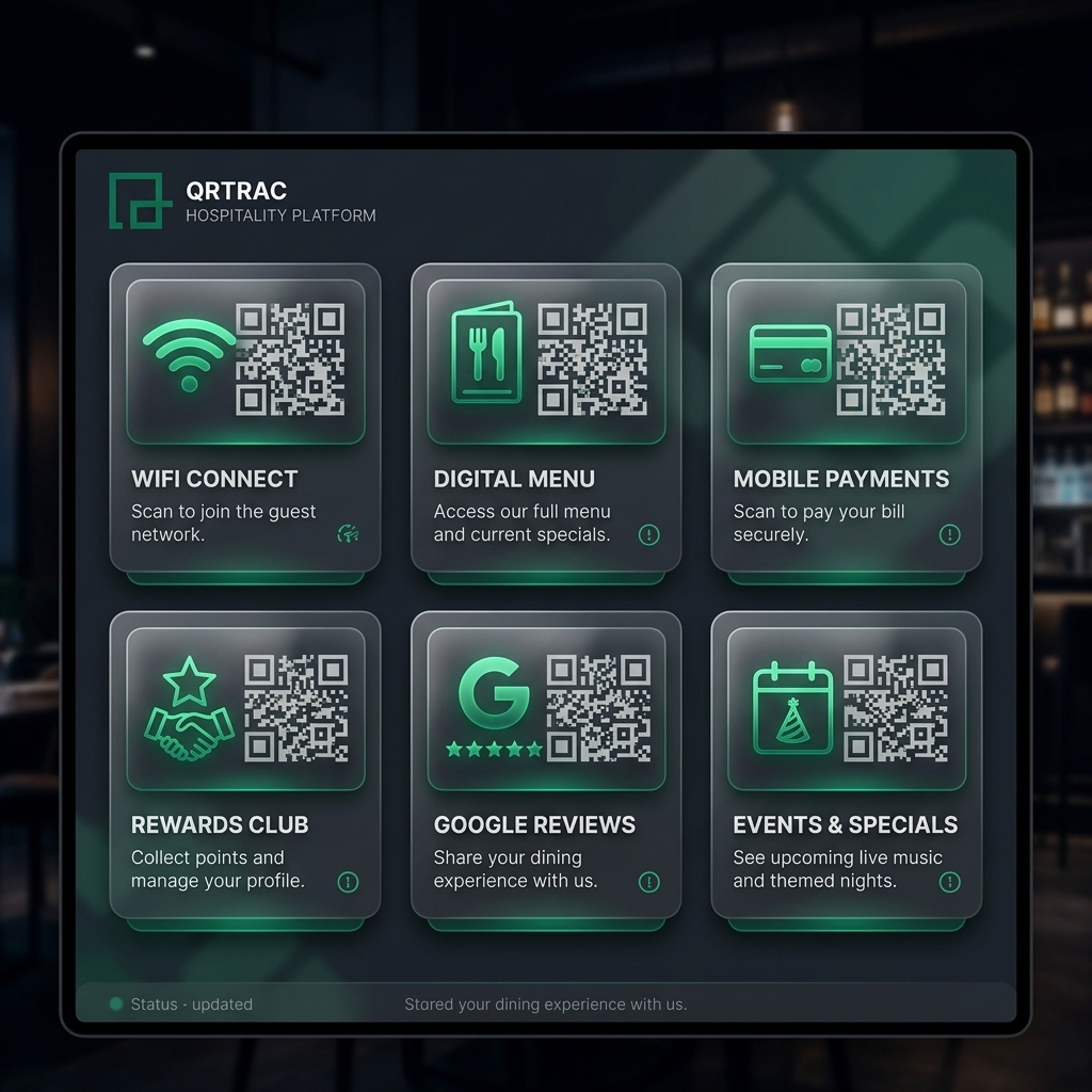 Infinite restaurant applications