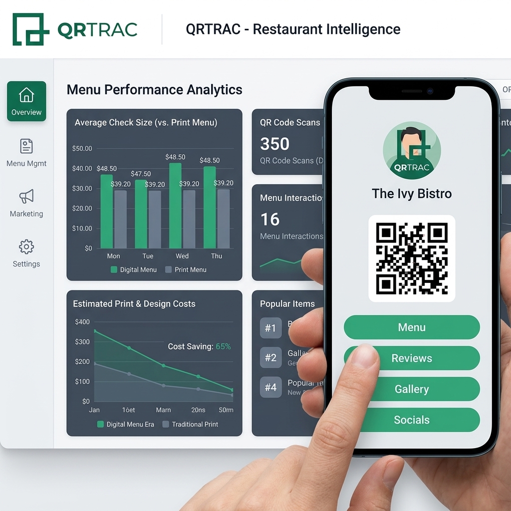 Financial benefits of restaurant QR codes