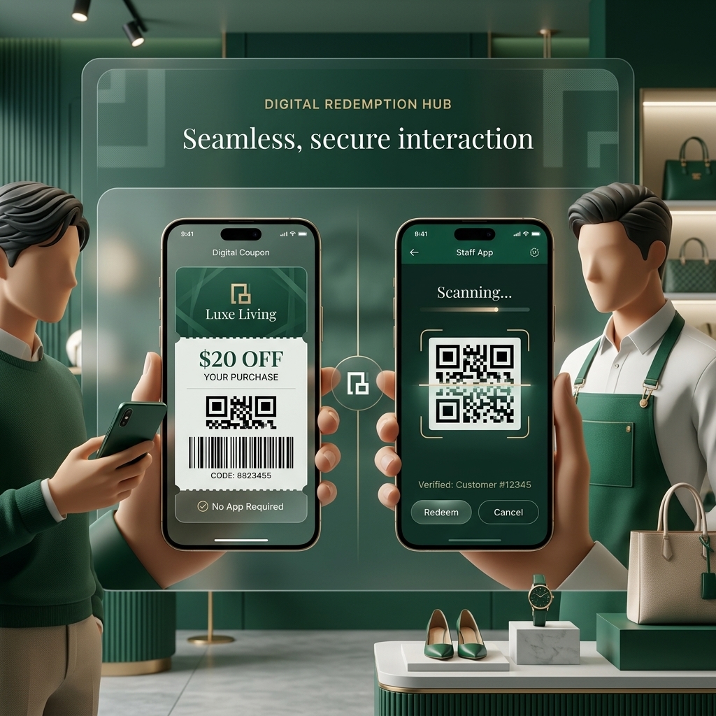 Digital Retail Voucher UI